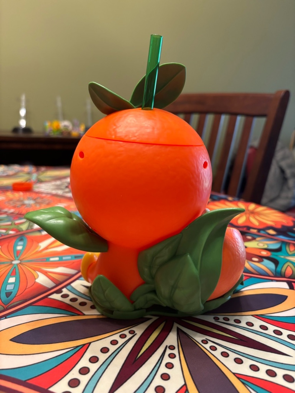 Walt Disney World Orange Bird Sipper with straw - Picture 2 of 4